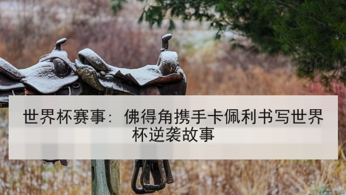 世界杯赛事: 佛得角携手卡佩利书写世界杯逆袭故事