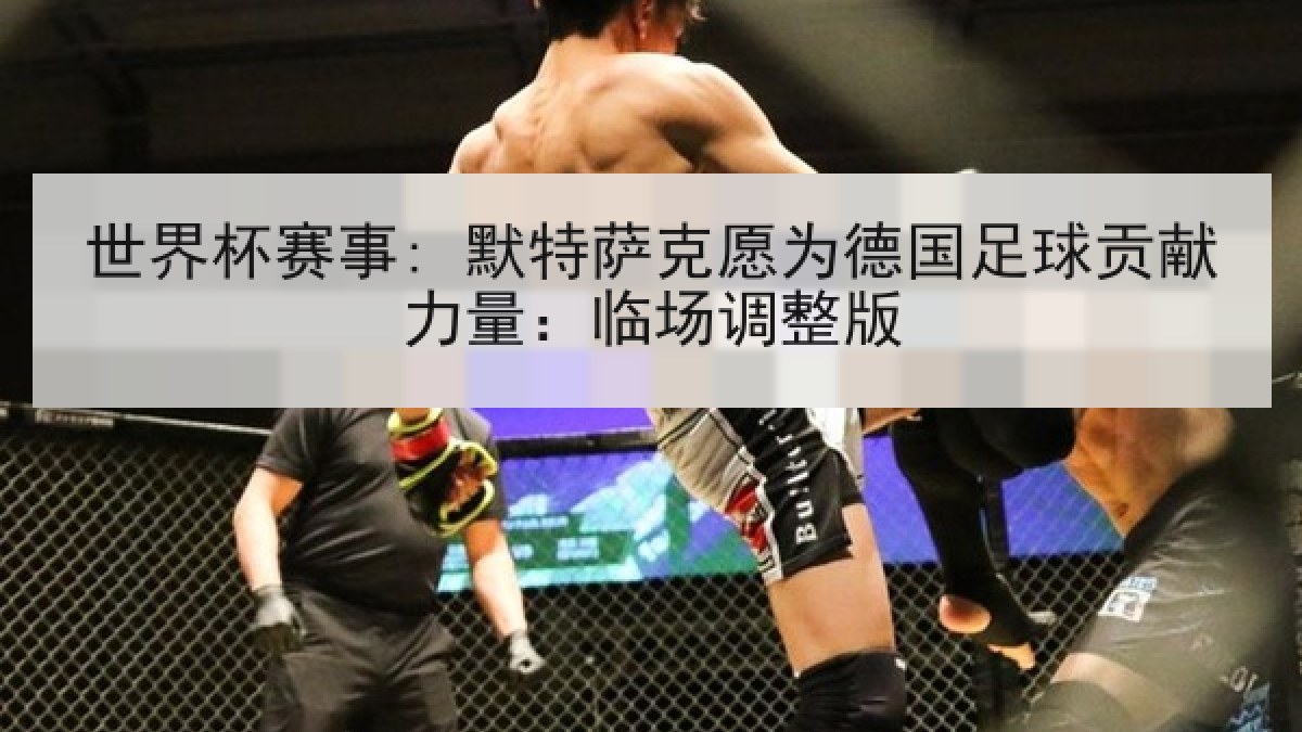 世界杯赛事: 默特萨克愿为德国足球贡献力量：临场调整版